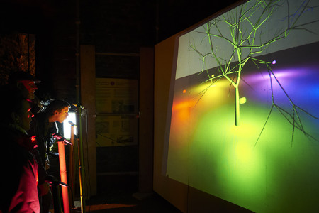 Aether and Hemera, Visual/Sound Installation